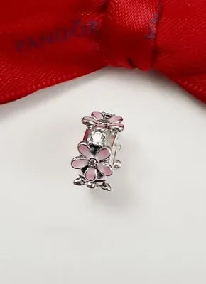 $44.10 • Buy New Genuine Pandora Ale S925 Pink Daisy Flower Clip Charm #798809c01
