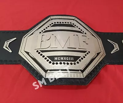 NEW UFC BMF Championship Replica Title Belt 2MM Brass Metal Plates Adult Size • $107