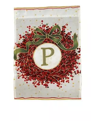 Garden Flag  11 X 16 Brand New Initial Flag P ￼ • $2