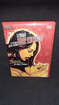 Lorna The Exorcist [Extremely Rare Dvd Reg 0] Jess Franco - Mondo Macabro #147 • £42