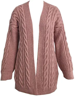 Ladies Cable Long Cardigans • £7.99