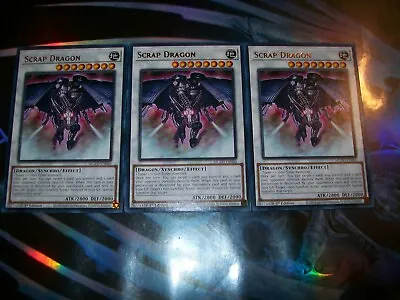 3x Scrap Dragon 1st Edition Rare MGED-EN060 Yu-Gi-Oh! • $1.45