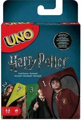 UNO Harry Potter Card Game For Kids Adults And Game Night Based On The Popular • $15.29