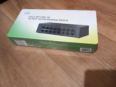 Cisco SF110D16UK 16 Port Ethernet Switch • £22.50