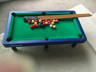 Chad Valley - Snooker & Pool Set • £4