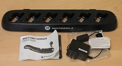 Motorola 56531 Multi Unit Charger 6 Walkie Talkie Gang Charging Cloning CLS DLR • $69.95