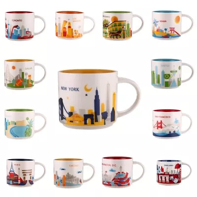 $22.99 • Buy Starbucks 414ml Mug Cup Global City Paris New York  You Are Here Coffee Mugs Cup