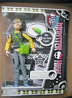 Mattel-Collectible Monster High Manster-Jackson Jekyll-N.R.F.B. RETIRED! • $185