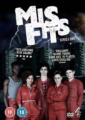 Misfits: Series 1 (DVD) Robert Sheehan Iwan Rheon Lauren Socha (UK IMPORT) • $16.88