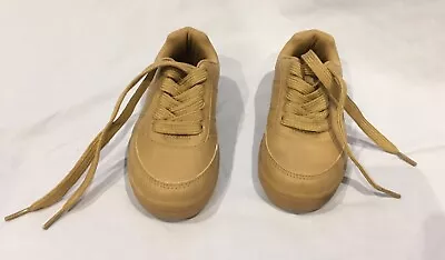 £5.40 • Buy George Childrens  Lace Up Shoes Size 8 Mustard Colour Worn Once
