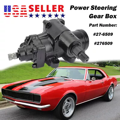 Power Steering Gear Box For Chevrolet Camaro Malibu GMC Sprint Pontiac #27-6509 • $220.99