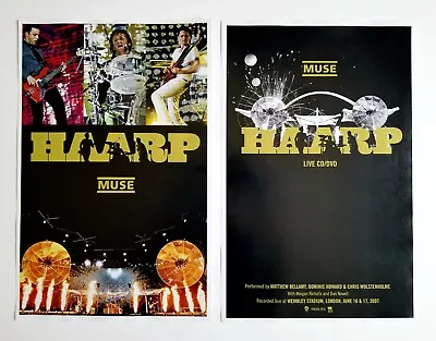 MUSE *HAARP* Two-Sided 11x17 Promo Poster Resistance Black Holes And Revelations • $34.99