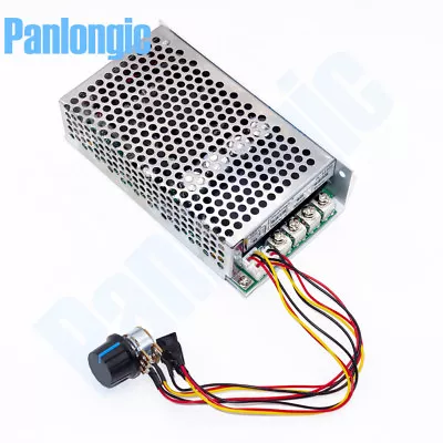 10-50V 100A 5000W Reversible DC Motor Speed Controller PWM Control Soft Start • $46.54