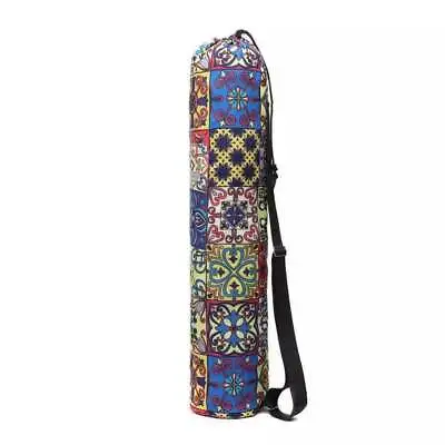 $23.95 • Buy Yoga Mat Carrier Bag Shoulder Strap Adjustable Sports Gym Fitness Handbag AU