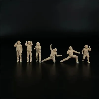 1/72 Scale Model Modern US Aircraft Carrier Ground Crew Military Soldier Figures • $13