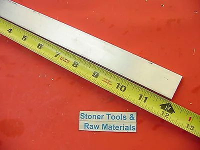 1/4  X 1  ALUMINUM 6061 FLAT BAR 12  Long T6511 Solid Extruded Mill Stock Plate • $11.49