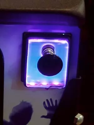 $59.99 • Buy PURPLE Lighted Shooter Rod Plate Cover For MONOPOLY Pinball Machine LED Mod