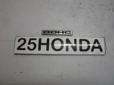 1986-1989 Acura Integra DOHC Rear Emblem DA DA6 OEM JDM Rare  • $18