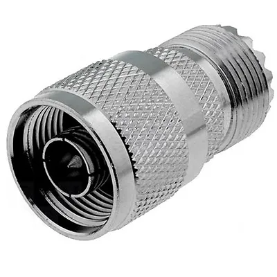 SO239 PL259 UHF Female Socket To N -Type Male Plug RF Adaptor • £4.26