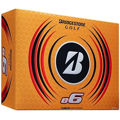 Bridgestone E6 2023 2 Dz Golf Balls - White - New In Box • $90