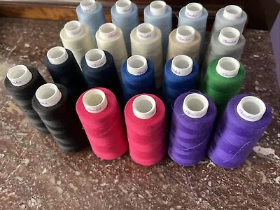 Maxi-Lock 3000 Yards Thread Multicolor - Lot Of 21 • $40