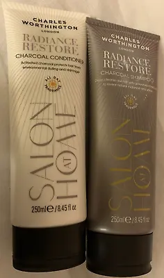 Charles Worthington Radiance Restore Charcoal Shampoo And Conditioner 250 Ml • £14.99