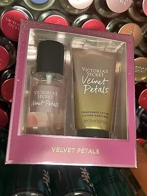 Victoria’s Secret Velvet Petals Fragrance Mist/Lotion Travel Size Gift Set New • $19.99