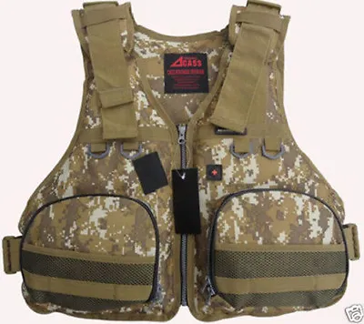 Brand New Adults Camouflage Boat Buoyancy Aid Sailing Fishing Life Jacket Vests • $30.99