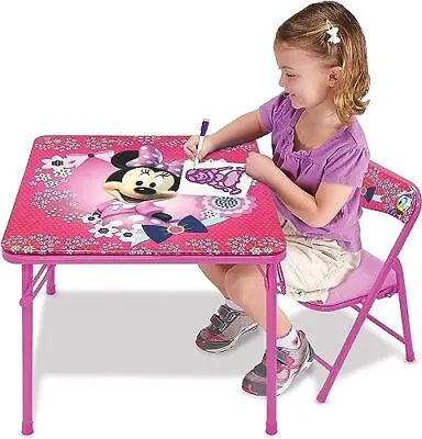 Jakks Pacific Minnie Mouse Table Blossoms & Bows Jr. Activity Set With 1 Chair • $56.27