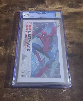 Ultimate Spider-Man #1 CGC 9.8 Cover A 1st Printing Marvel Comics 2024 • £201.06