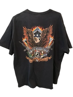 $15.50 • Buy Easy Riders Motorcycle T Shirt Size 2XL Pow Mia Strength & Honor