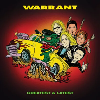 Warrant - Greatest & Latest - Red & Black Splatter [New Vinyl LP] Black Colored • $28.29