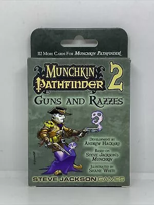 MUNCHKIN PATHFINDER 2: GUNS AND RAZZES - Steve Jackson Games - Expansion • $14.99