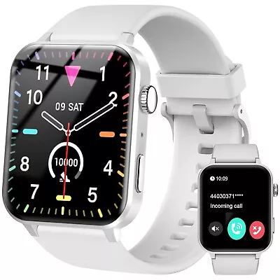 Waterproof Smart Watch Men Women Smartwatch Bluetooth For IPhone Samsung 2024 • £29.99