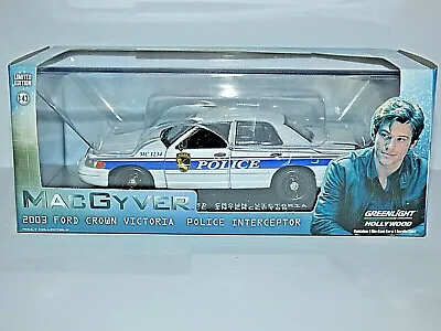 Greenlight Collectibles MacGyver 2003 Ford Crown Victoria Police Interceptor • $27.77