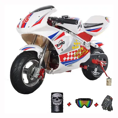 X-PRO 40cc Blast Pocket Bike Kids Mini Bike Gas Powered Off Road Motorcycle • $259.95