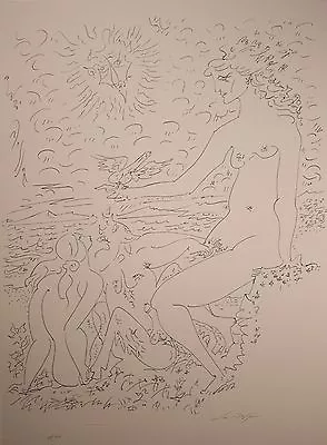 Andre Masson Limited Edition Lithograph  Terre Erotique  RARE & Signed NICE! • $650