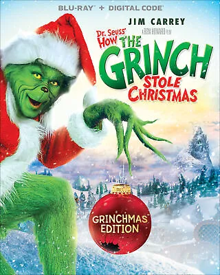 £2 • Buy Dr. Seuss' How The Grinch Stole Christmas: Grinchmas Edition (Blu-ray, 2000)