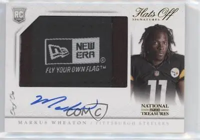 2013 National Treasures 1/1 Markus Wheaton #24 RPA Rookie Patch Auto Tag RC 1q7 • $120