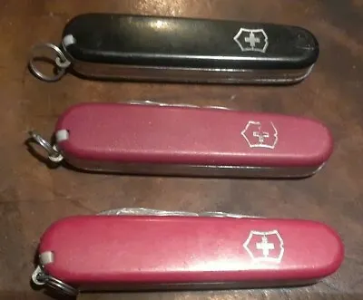 Victorinox 84mm Recruit Swiss Army Knife No Back Tools Several Varieties • $12.45