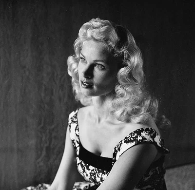 $9 • Buy Actress Irish Mccalla Poses At Home In LA 1956 OLD PHOTO 39