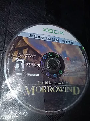 The Elder Scrolls III: Morrowind (Xbox 2002) Platinum Hits DISC ONLY  • $12