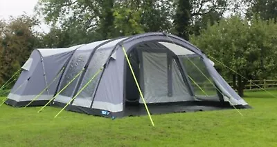 Kampa Bergen 6 Air Pro Tent In Excellent/As New Condition • £550