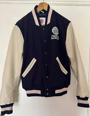 Franklin Marshall Varsity Jacket (leather Sleeves) • £45
