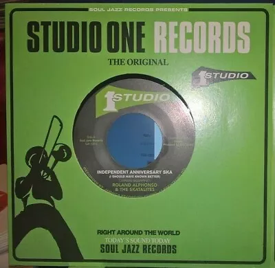 £26.95 • Buy ROLAND ALPHONSO & SKATALITES-Independent Anniversary Ska/ King Solomon SJR330-5