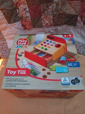 £11.65 • Buy Play Tive Junior Wooden Till (New)