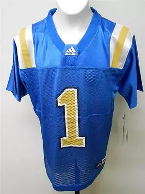 NEW- UCLA Bruins #1 Infant Toddler Kids Youth 12M-18M-24M-S-M-L-XL Adidas Jersey • $20.15