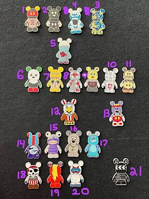 2008-2010 Disneys Vinylmation Park & Urban Series Miscellaneous Singles - U PICK • $10