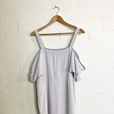 $40 • Buy Topshop Boutique Lilac/Grey Formal Jumpsuit • Size 10