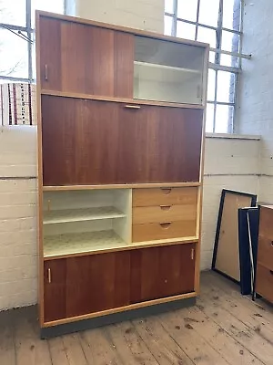 Kandya Trimma Cabinet Kitchen Frank Guille Heals 1950s 60s Plywood Sideboard • £950